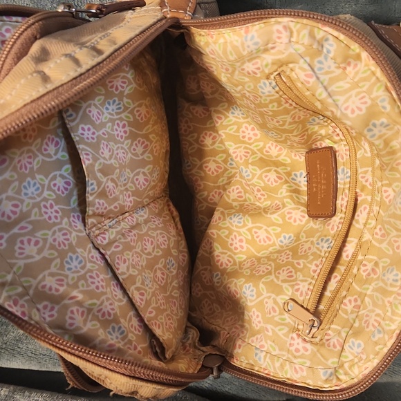 Fossil Canvas Crossbody Bag - Picture 5 of 6